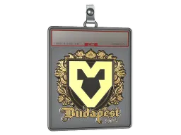 Sticker Slab | MOUZ (Gold) | Budapest 2025