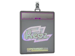 Sticker Slab | Keoz (Holo) | Copenhagen 2024