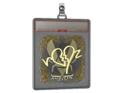 Sticker Slab | ropz (Gold) | Austin 2025