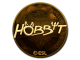 Sticker | Hobbit (Gold) | Katowice 2019