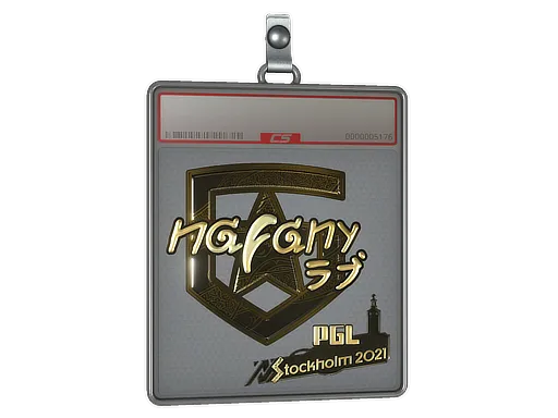 Sticker Slab | nafany (Gold) | Stockholm 2021