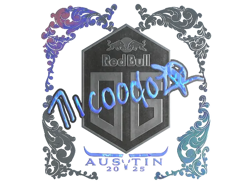 Sticker | nicoodoz (Holo) | Austin 2025