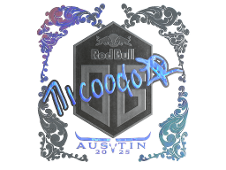 Sticker | nicoodoz (Holo) | Austin 2025