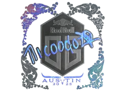 Sticker | nicoodoz (Holo) | Austin 2025