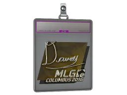 Sticker Slab | DAVEY (Foil) | MLG Columbus 2016