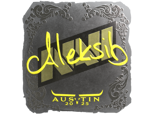 Sticker | Aleksib (Foil) | Austin 2025