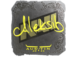 Sticker | Aleksib (Foil) | Austin 2025