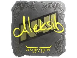 Sticker | Aleksib (Foil) | Austin 2025