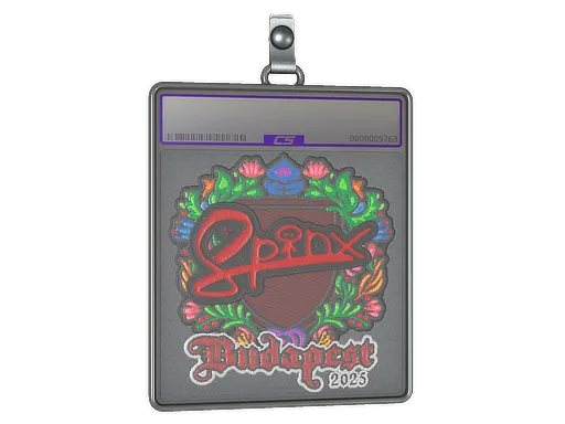 Sticker Slab | Spinx (Embroidered) | Budapest 2025