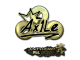 Sticker | Ax1Le (Gold) | Antwerp 2022
