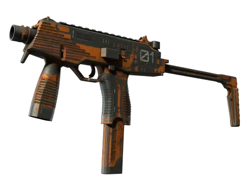 StatTrak™ MP9 | Modest Threat (Battle-Scarred)
