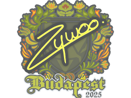 Sticker | ZywOo | Budapest 2025