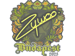 Sticker | ZywOo | Budapest 2025