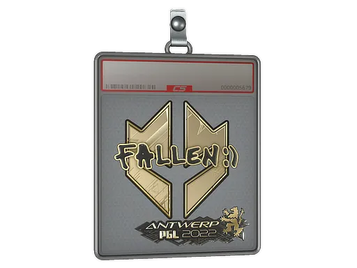 Sticker Slab | FalleN (Gold) | Antwerp 2022