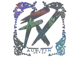 Sticker | Fluxo (Holo) | Austin 2025