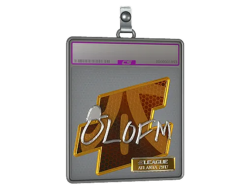 Sticker Slab | olofmeister (Foil) | Atlanta 2017