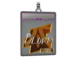 Sticker Slab | olofmeister (Foil) | Atlanta 2017