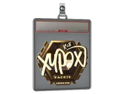 Sticker Slab | Xyp9x (Gold) | London 2018
