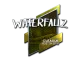 Sticker | waterfaLLZ | Boston 2018 CS2 skin