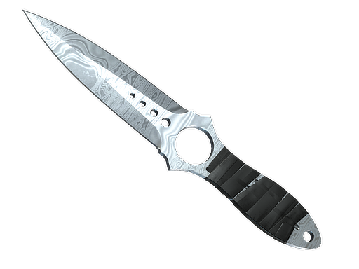 ★ StatTrak™ Skeleton Knife | Damascus Steel (Battle-Scarred)