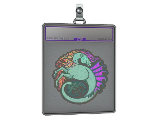 Sticker Slab | Hippocamp (Holo)