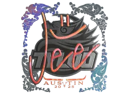 Sticker | Jee (Holo) | Austin 2025