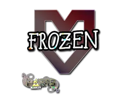 Sticker | frozen (Glitter) | Paris 2023
