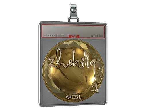 Sticker Slab | zhokiNg (Gold) | Katowice 2019