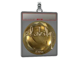 Sticker Slab | zhokiNg (Gold) | Katowice 2019