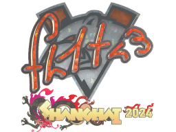 Sticker | FL1T (Glitter) | Shanghai 2024