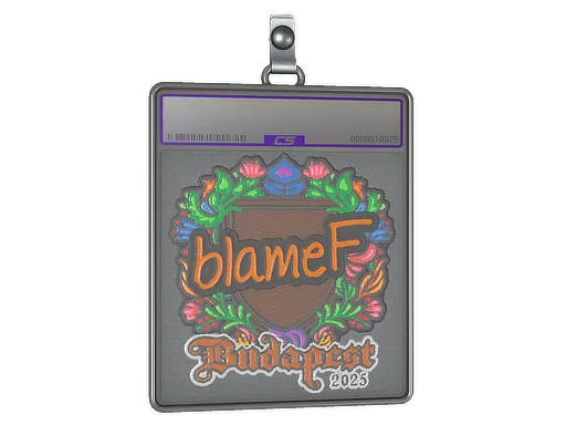 Sticker Slab | blameF (Embroidered) | Budapest 2025