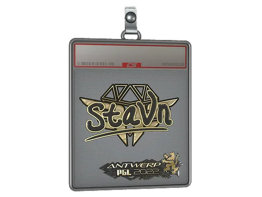 Sticker Slab | stavn (Gold) | Antwerp 2022