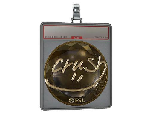 Sticker Slab | crush (Gold) | Katowice 2019