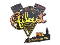 Sticker | Qikert (Holo) | Stockholm 2021