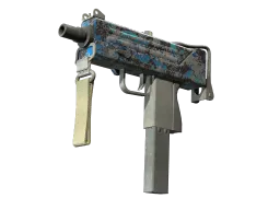MAC-10 | Oceanic (Battle-Scarred)