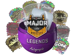 Budapest 2025 Legends Autograph Capsule