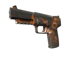 Five-SeveN | Orange Peel (Battle-Scarred)