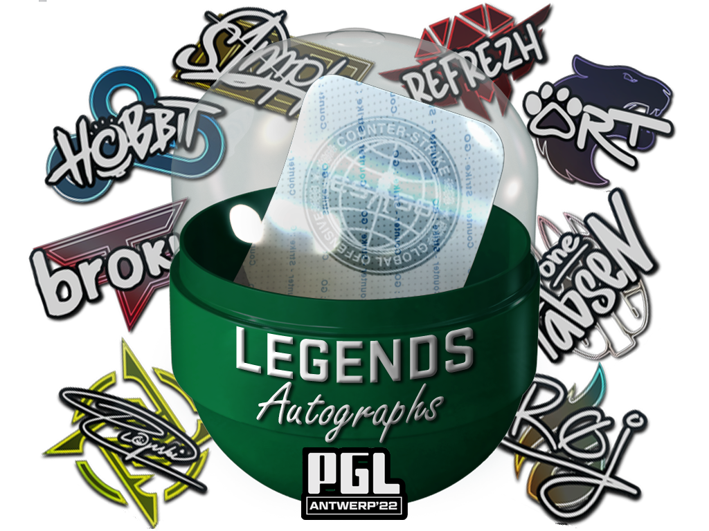 Antwerp 2022 Legends Autograph Capsule