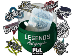 Antwerp 2022 Legends Autograph Capsule