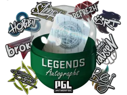Antwerp 2022 Legends Autograph Capsule