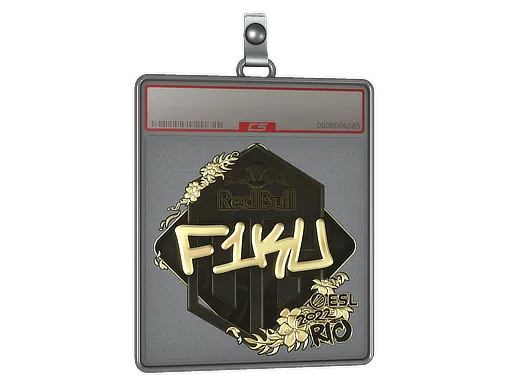 Sticker Slab | F1KU (Gold) | Rio 2022