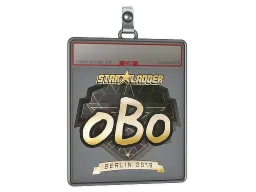 Sticker Slab | oBo (Gold) | Berlin 2019
