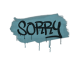 Sealed Graffiti | Sorry (Wire Blue)