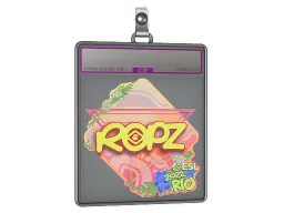 Sticker Slab | ropz (Holo) | Rio 2022