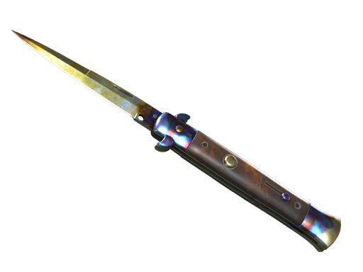 ★ StatTrak™ Stiletto Knife | Case Hardened (Field-Tested)