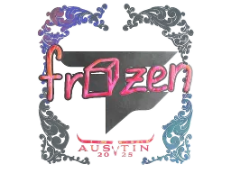 Sticker | frozen (Holo) | Austin 2025