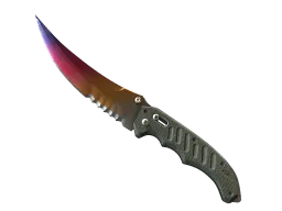 ★ StatTrak™ Flip Knife | Fade (Factory New)