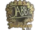 Sticker | jabbi (Gold) | Budapest 2025 CS2 skin