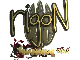 Sticker | rigoN (Gold) | Shanghai 2024