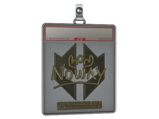 Sticker Slab | noway (Gold) | Copenhagen 2024